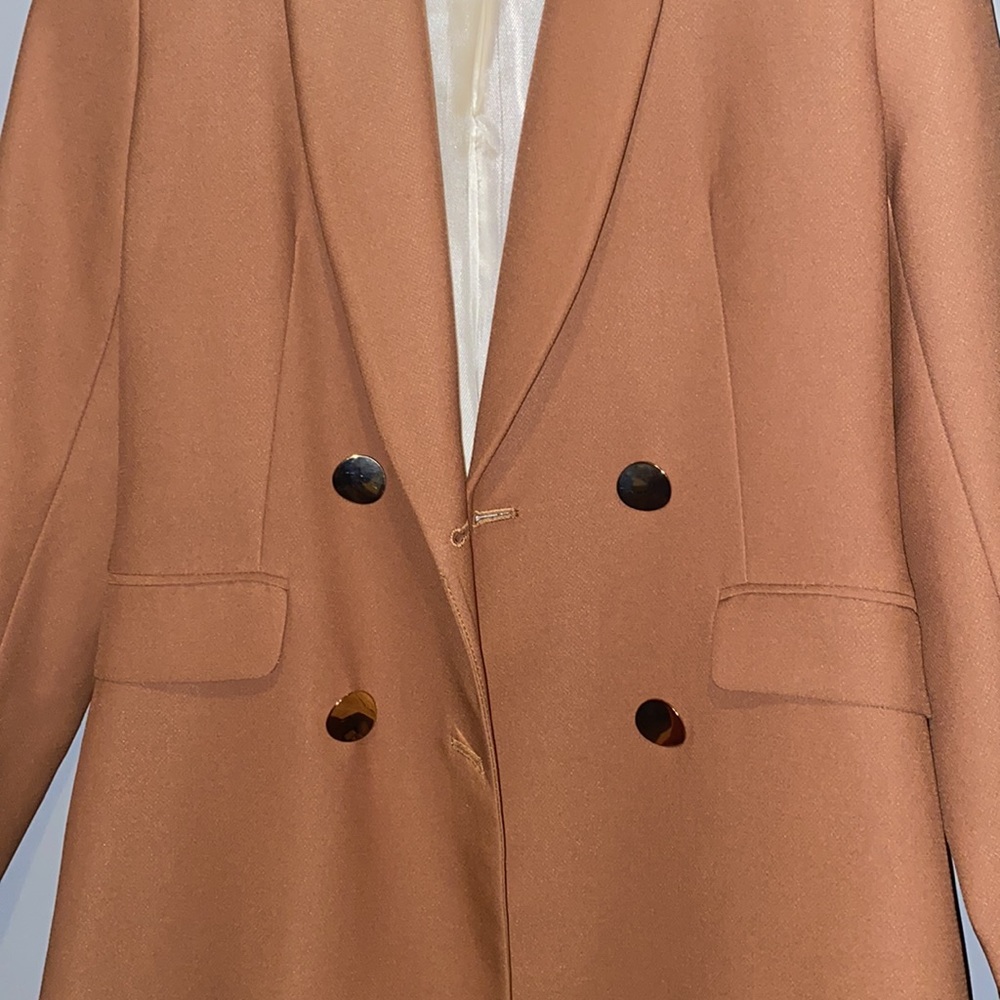 Brown Zara blazer coat/ Blazer Dress - Picture 9 of 12
